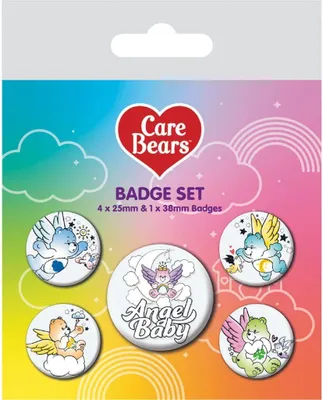 Obrázek produktu pro Care Bears - Figurky - Odznak 5-pack PM8796 (Jedna velikost) (Barevné)