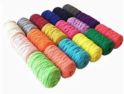 Bunte Fancy Garne für DIY Stricken und Häkeln - 250g
