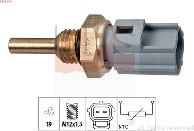 Produktbild von EPS 1.830.334 Kühlmitteltemperatursensor für SUZUKI SWIFT III (MZ, EZ) für SUBARU JUSTY III (G3X)