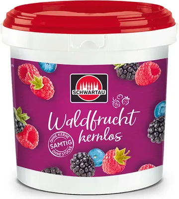 Image de Schwartau Seau Confiture Fruits des bois sans pépins en Gastro Pack 2900g