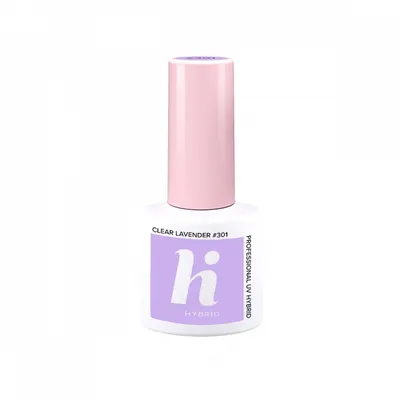 Obrázek produktu pro Hi Hybrid Lacquer 301 Clear Lavender 5ml