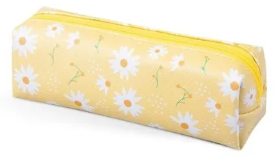 Zdjęcie produktu dla Piórnik saszetka mini Cube Print Stokrotki