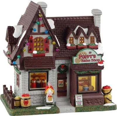 Productafbeelding van Poppy'S Bakeshop Kersthuisje LEMAX