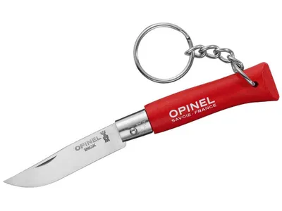 Image de Opinel No 04, rouge, pendentif