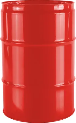 Produktbild von Stahlmetallfass TH 60L, 2 und 3/4 Kappen - ROT