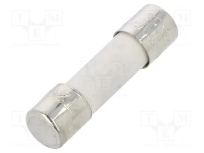 Image de 5 x fusible : fusible à action retardée de 20A, 250VAC, en céramique, cylindrique. Fusible UDA 20A 250V