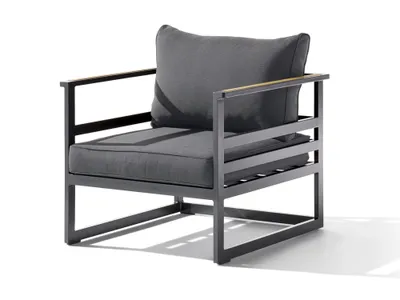 Produktbild von Sieger Sydney Lounge 1- Sitzer eisengrau/grau