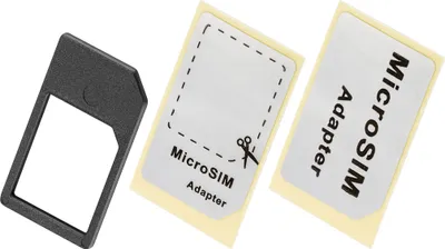 Produktbild von Goobay 42944, SIM-Kartenadapter, Micro-SIM, Mini-SIM, Schwarz