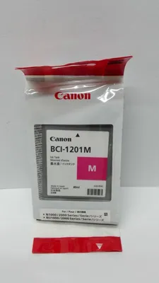 Productafbeelding van Canon BCI-1201M, magenta inktcartridge, paars, pigmentinkt, 1 stuk
