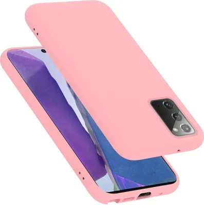 Produktbild von Cadorabo Schutzhülle für Samsung Galaxy NOTE 20 Hülle in Rosa Handyhülle Case Cover TPU Etui