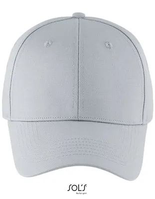 Produktbild von SOLs 03093 | Six Panel Cap Blaze, 6-Panel-Form - Farbe: Pure Grey - Größe: One Size