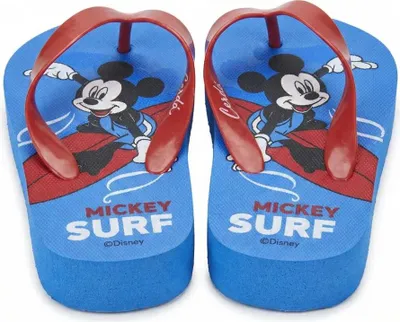Produktbild von Disney Mickey Maus Kinder Flip Flops Latschen Zehentrenner – Blau / 28/29