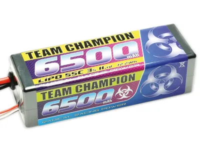 Produktbild von PICHLER LiPo Akku Team Champion 6500, 11,1V, 55C, T Stecker