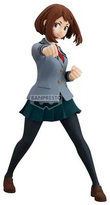 Obrázok produktu pre Figúrka Ochako Uraraka zo seriálu My Hero Academia, séria Glitter & Glamorous, výška 22 cm