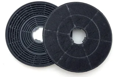 Produktbild von 2 Aktivkohlefilter (1 Paar) für BOSCH Dunstabzugshauben DWK065G60, DWK065G20, DWK095G60 Umluftbetrieb