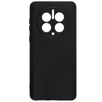 Produktbild von Soft Case Silikonhülle für Huawei Mate 50 Pro - Schwarz KP24539