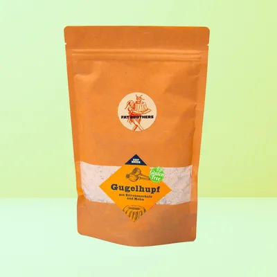 Produktbild von Glutenfreier Gugelhupf mit Mohn und Zitronenschale Backmischung
