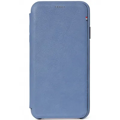 Image de Decoded Booktype compatible avec iPhone Xs Max - Bleu