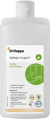 Produktbild von DrDeppe - OpSept virugon® - alkoholhaltiges Händedesinfektionsmittel - 500 ml