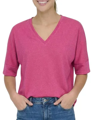 Produktbild von Only Ivy Glitter V-neck Top Damen