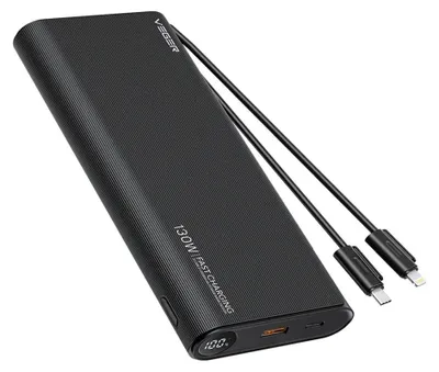 Productafbeelding van VEGER TC130, 25000 mAh, lithium-ion (Li-ion), 130 W, zwart