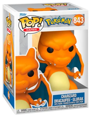 Productafbeelding van Pokémon - Charizard Dracaufeu Glurak 843 - Funko Pop! Vinyl figuur