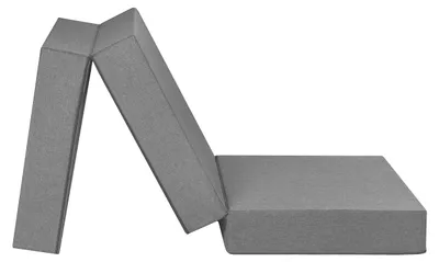 Produktbild von Badenia Trendline Gästematratze XXL 196 x 65 x 15,5 cm – Faltmatratze mit Husse