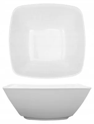 Image de Saladier Lubiana Victoria 23 cm Porcelaine Blanche
