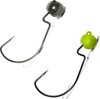 Produktbild von VMC 7340RJ Rugby Jig - Jighaken, Größe / Gewicht / Farbe / Inhalt:Gr. 2/0 / 3.5g / Chartreuse / 4 Stück