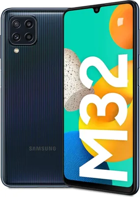 Produktbild von Samsung Galaxy M32, 16,3 cm (6.4"), 1080 x 2400 Pixel, 6 GB, 128 GB, 64 MP, Schwarz