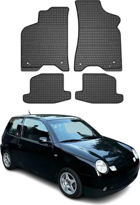 Image de Tapis de Sol pour VW Lupo 1998-2005 OMAC Noir Caoutchouc
