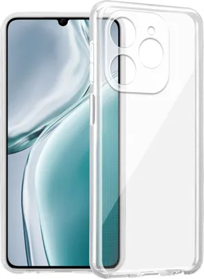 Immagine prodotto di Custodia Cadorabo per Oukitel C50 Custodia in silicone per telefoni cellulari, realizzata con [tecnologia che non ingiallisce mai], resistente ai graffi e agli urti, copertura protettiva COMPLETAMENTE TRASPARENTE