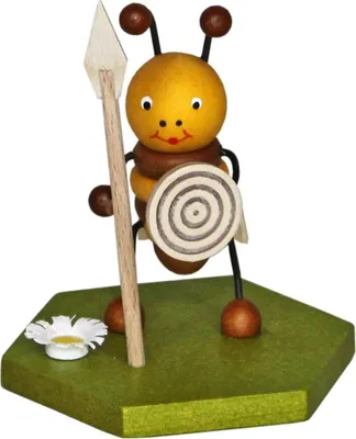 Obrázok produktu pre Miniatúrna figúrka včely strážkyne farebná Výška 8 cm NOVINKA