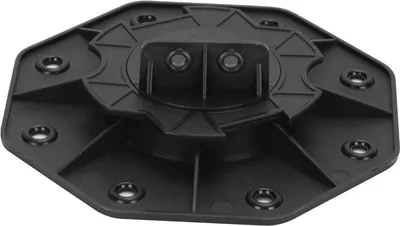 Immagine prodotto di SWANEW cuscinetto a piedistallo 18-30 MM per pannelli da decking per esterni in legno WPC Altezza regolabile sottostruttura in plastica casetta da giardino per terrazza set completo 18-30 MM 100 pezzi