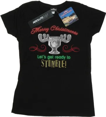 Image de National Lampoon's Christmas Vacation - T-shirt pour femme BI47500 (XL) (Noir)