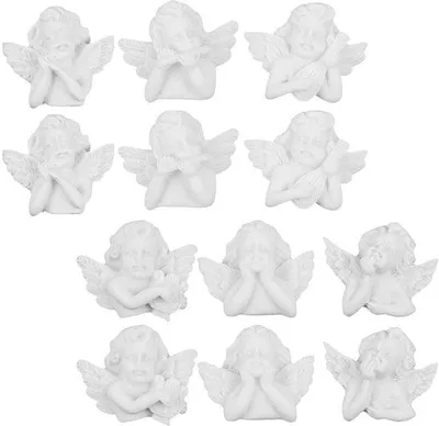 Obrázek produktu pro Barokní miniatury andělů, 36 kusů, 3,3 x 2,7 cm, dekorativní
