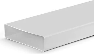 Immagine prodotto di Naber 4021002, Tubo piatto, Bianco, 12,5 cm, 100 cm, 55 mm