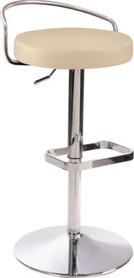 Produktbild von Barstuhl Mayer Sitzmöbel 1201 48 x 46 x 67 cm Stahl beige