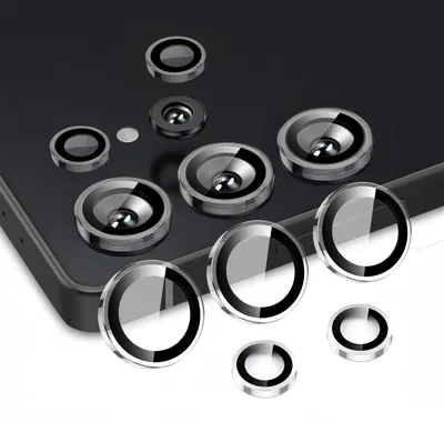 Produktbild von Kamera Linsenschutz Glas Set für Samsung Galaxy S25 Ultra Schutzglas Camera Linse Schutz Panzerfolie 9H Transparent