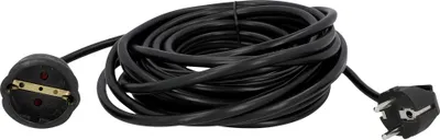 Immagine prodotto di Cavo di prolunga Unitec per interni 10 metri H05VV-F 3G1.5 ,nero