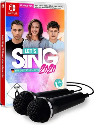 Produktbild von Let's Sing 2020 mit deutschen Hits + 2 Mics