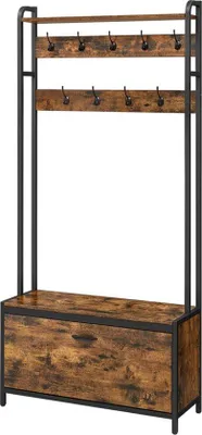 Produktbild von Industriele Schubladen - Inklusive Schuhschrank - Vintage Braun - Praktisch und Eleganter