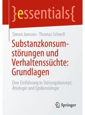Immagine prodotto di Substanzkonsumstörungen und Verhaltenssüchte: Grundlagen
