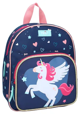 Immagine prodotto di Zaino Pret unicorno con scomparto anteriore di circa 29 cm