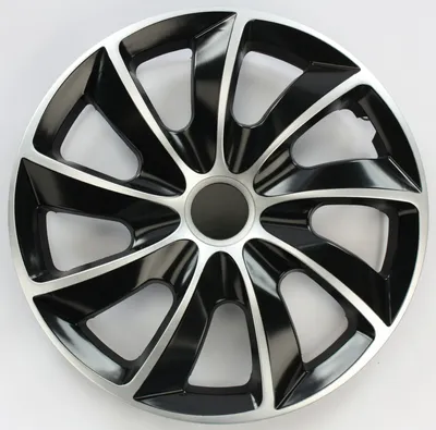 Produktbild von SET Radkappen Radzierblenden 4er Satz 14 QUAD black-silver
