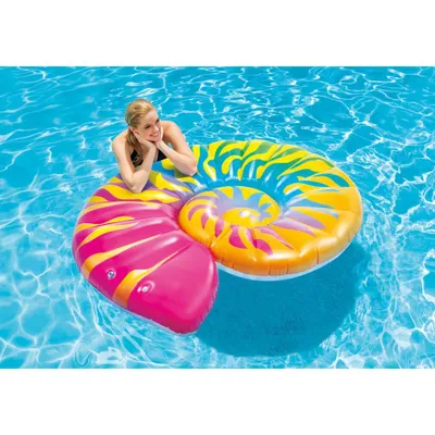 Image de Matelas gonflable Intex Coloré Escargot (157 x 127 x 25 cm)