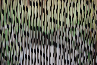 Produktbild von La Tenda SIENNA 1 Streifenvorhang schwarz,Maße:90 x 210 cm