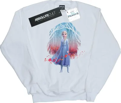 Produktbild von Disney - "Frozen 2 Find The Way" Sweatshirt für Damen BI18707 (L) (Weiß)