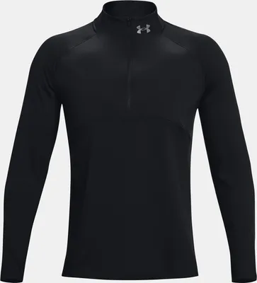 Produktbild von UNDER ARMOUR Qualifier Run 2.0 1/2 Zip Laufshirt Herren 001 - black/black/reflective XXL