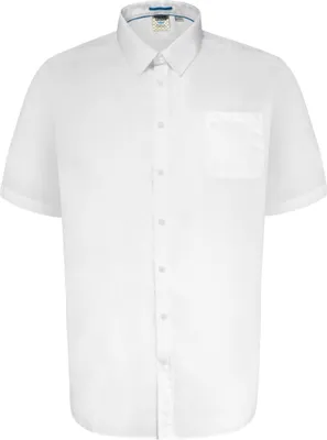 Immagine prodotto di Duke - Camicia a maniche corte "D555 Delmar" da uomo DC204 (2XL) (Bianco)